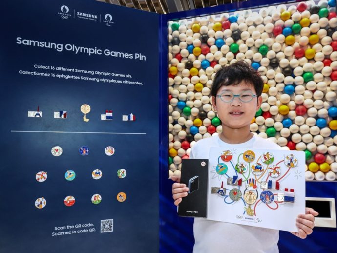 Become a Samsung Olympic Games Pin Master and get a Galaxy Z Flip6