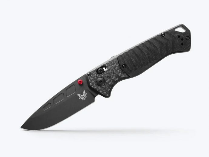Benchmade PSK ambidextrous folding knife is engineered for the survivalists