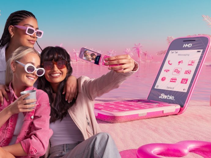 HMD Barbie Phone is Real and Really Pink