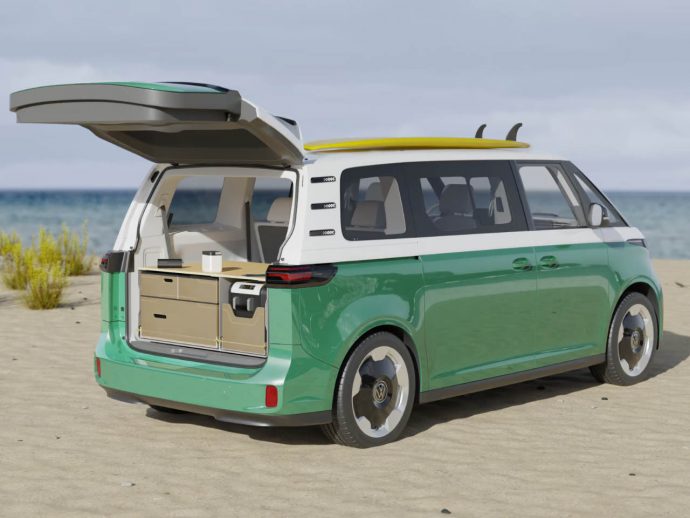 The 2025 VW ID.Buzz gets 3 full-fledged Campervan Upgrades courtesy Peace Vans
