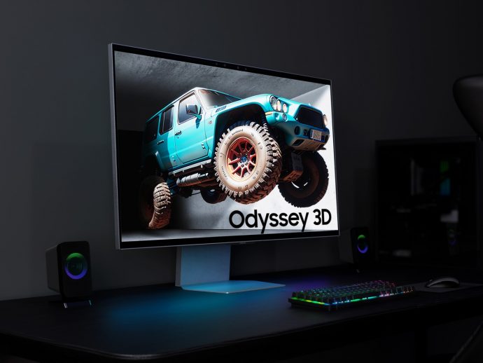 Samsung Odyssey 3D offers a glasses-free 3D experience for gamers and creators