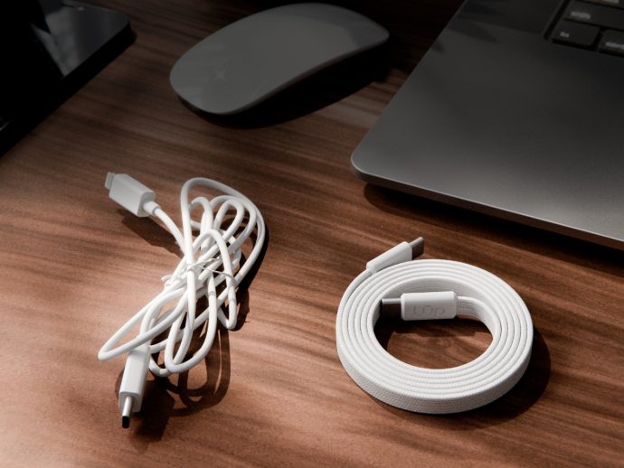 Self-coiling charging cable solves the smartphone industry’s biggest headache