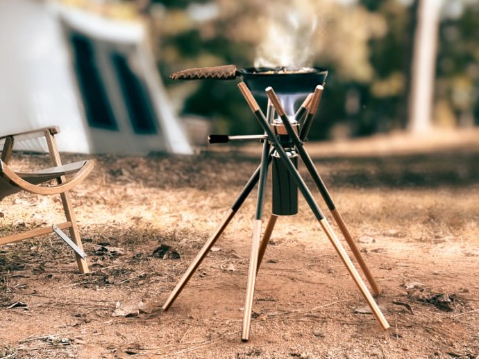 Yamaha Outdoor Tools concept brings a fusion of music, metal, and fire to your adventures