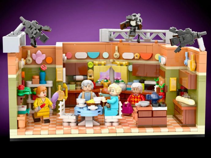 Golden Girls get their own fan-made LEGO kit featuring characters Dorothy, Blanche, Rose, and Sophia