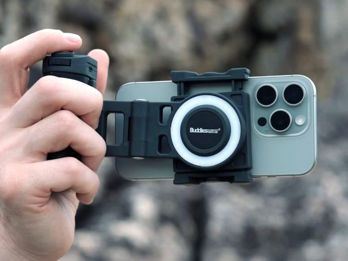 Forget the iPhone 16 Camera Control, this Gimbal Attachment gives any smartphone a DSLR experience