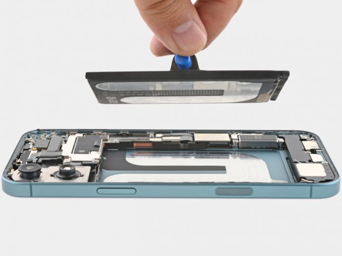 iPhone 16 iFixit teardown reveals a huge step forward in sustainability