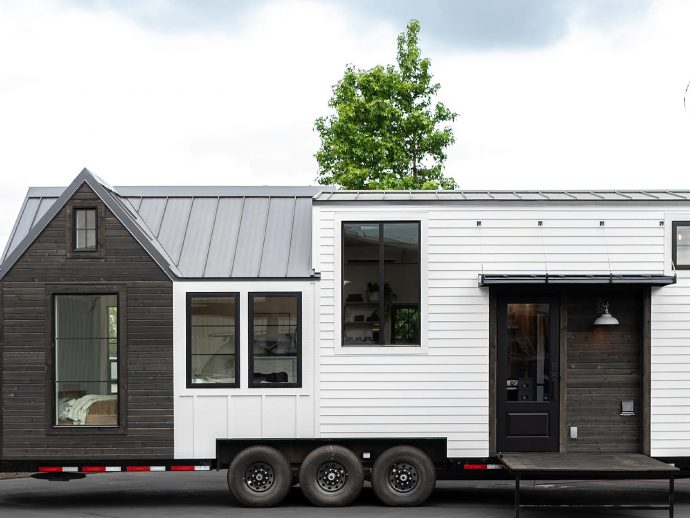 This Tiny House Features A Unique Space-Saving Design While Amping Up On Storage