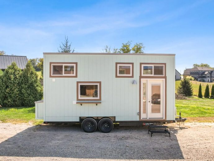This Compact Tiny Home With A Space-Saving Layout Is Perfect For A Life On The Go