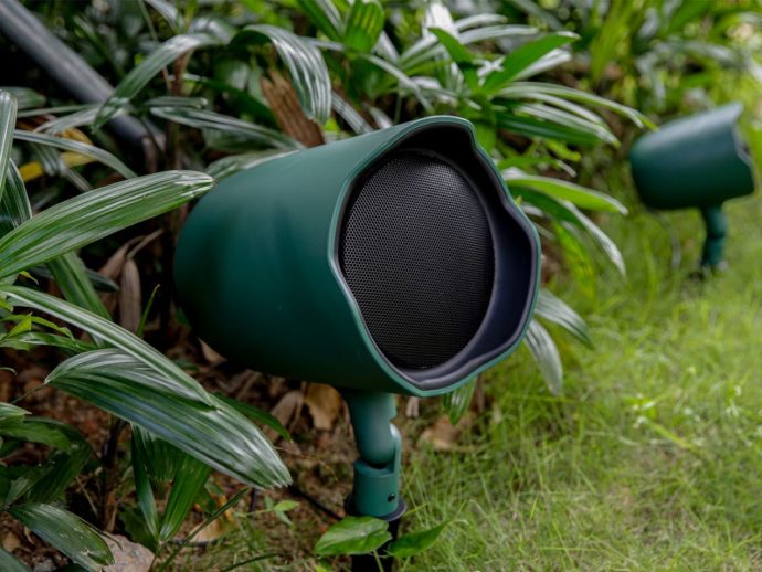 This Outdoor JBL Speaker is designed to Blend In as well as Stand Out