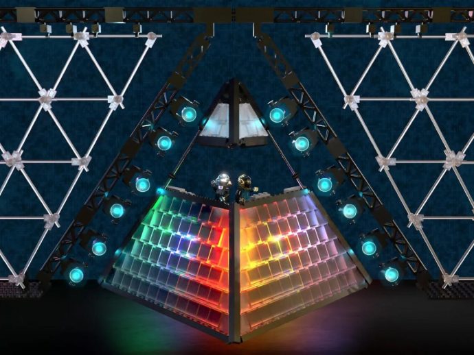 Daft Punk’s Iconic Coachella Pyramid Stage gets turned into a 2000-piece LEGO set