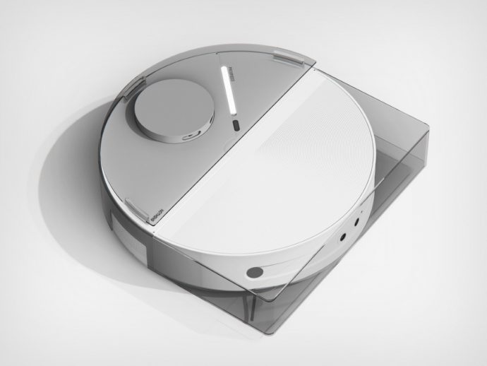The Nothing Robot Vacuum (1) brings transparent tech to Smart Homes, along with a Glyph Interface