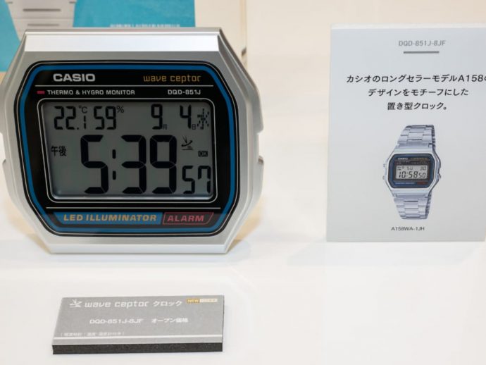 Casio’s A158 Watch Now a Retro Desk Clock You Need
