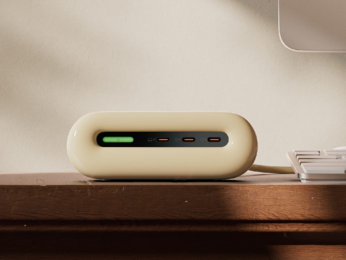 Cloud-inspired power strip concept wants to bring calm to your wire-tangled desk