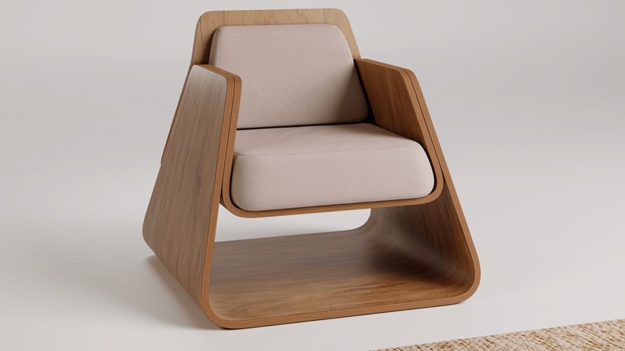 Dopio: The Chair That Fits Into Any Room With Its Simplistic