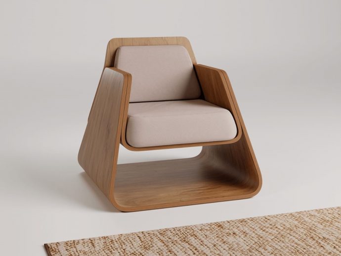 Dopio: The Chair That Fits Into Any Room With Its Simplistic Elegant Charm