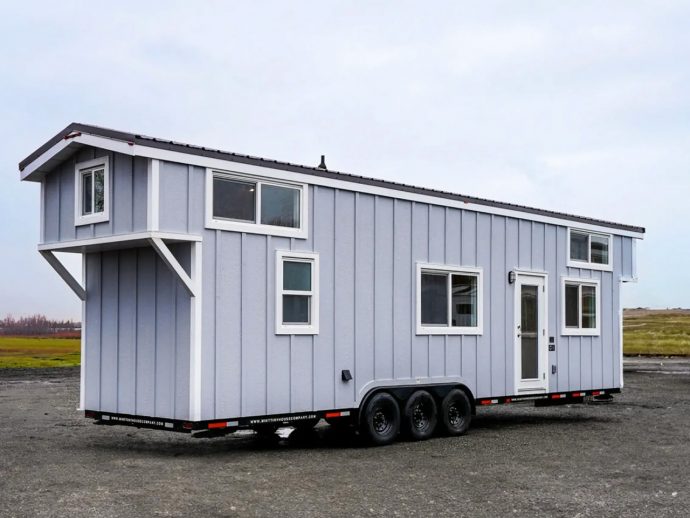 This Tiny Home Has A Compact & Manageable Size While Accommodating Six People With Ease