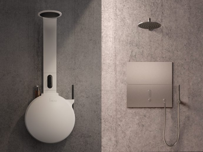 Smart shower system stores hot water to stop wastage