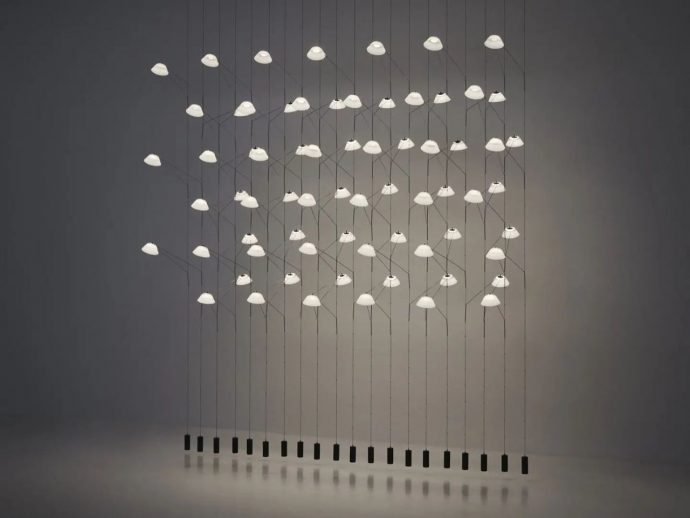 The Eye-Catching Lighting Installation Is A Dazzling Fusion Of Innovation and Minimalism