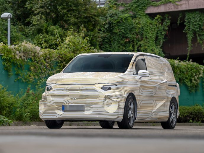 The Next Step in Reinventing the Van: First Mercedes-Benz VAN.EA Prototypes Hit the Road