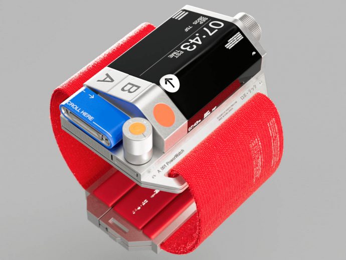 This Optimus Prime inspired smartwatch borrows its body frame design from the Cybertruck