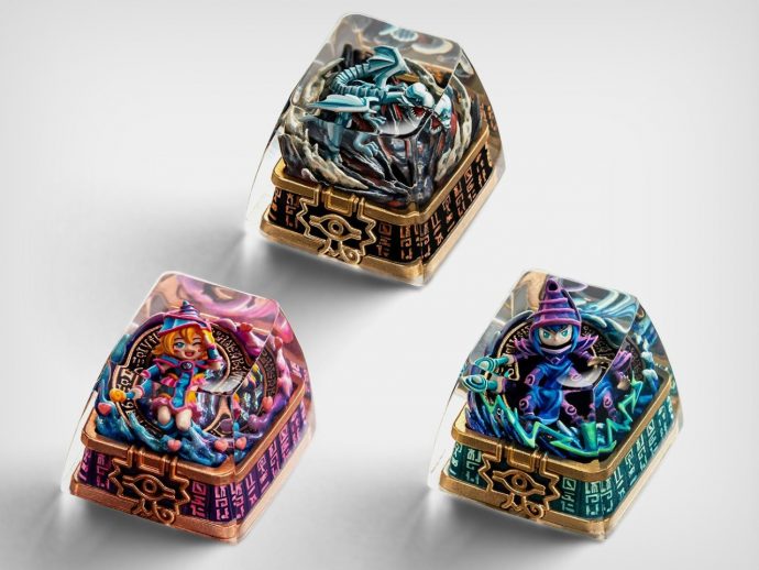 Level Up Your Mechanical Keyboard: Yu-Gi-Oh! Artisan Keycaps Unleash Iconic Duel Characters