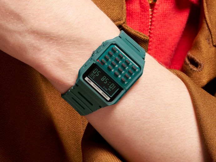 Casio calculator watch pays homage to the world’s first pocket calculator