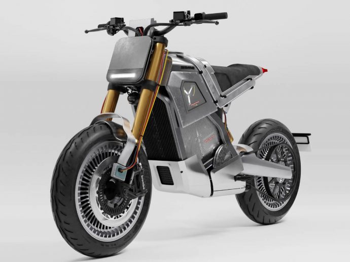DAB Motors’ DeLorean themed e-bike transports you Back To The Future