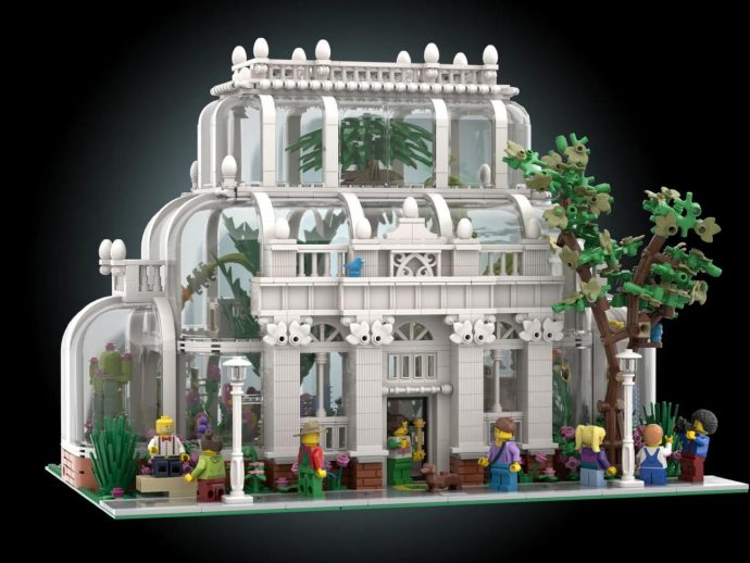 Fan-Made LEGO Botanical Garden Blends History, Nature, and Creativity with over 3000 Bricks