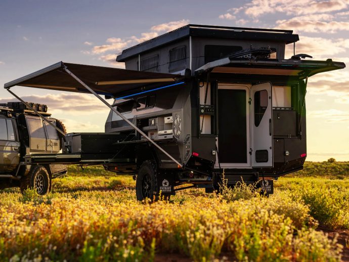 Inspired by desert race, ST5 Supertourer Finke Edition pop-up camper is off-roading genius