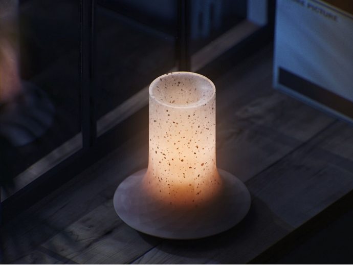 Nature-Inspired Lighting with Smart Features and Volcanic Design Aesthetics