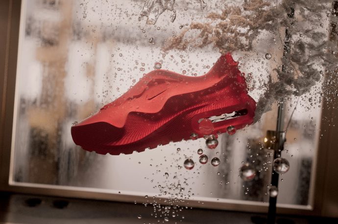 Nike Unveils 3D printed Air Max 1000 that reimagines Air Max 1 in red laceless silhouette