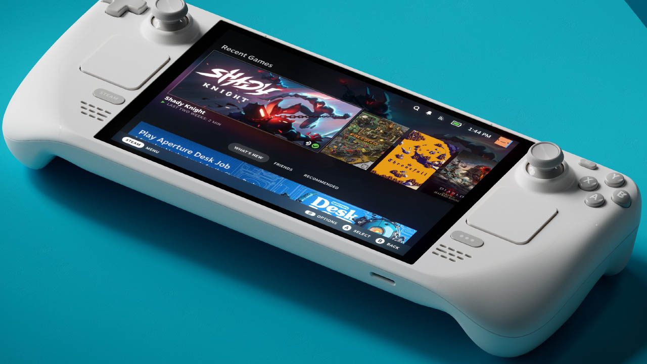 Steam Deck OLED 限定版ホワイト　美品 Steam-Deck-OLED-Limited-