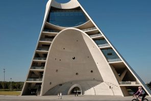 This Unusual Observation Tower Works Just Like A Gigantic Sundial