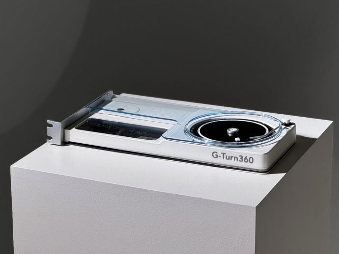 Turntable-inspired graphics card concept adds a retro-futuristic flavor to desktops