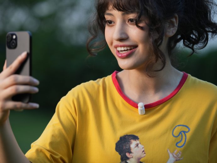 World’s tiniest wireless microphone helps creators and professionals level up their game