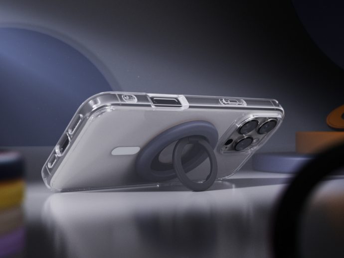 MagSafe ring grip stand concept offers an elegant way to keep your phone safe