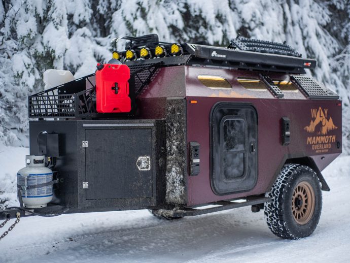 The Ultimate All-Season Trailer: Wooly is a Game-Changer for Winter Camping Enthusiasts