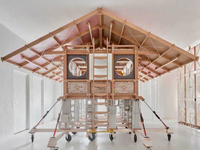 Mobile Child Bedroom Made Using Construction Waste Redefines The Boundaries Of Interior Design