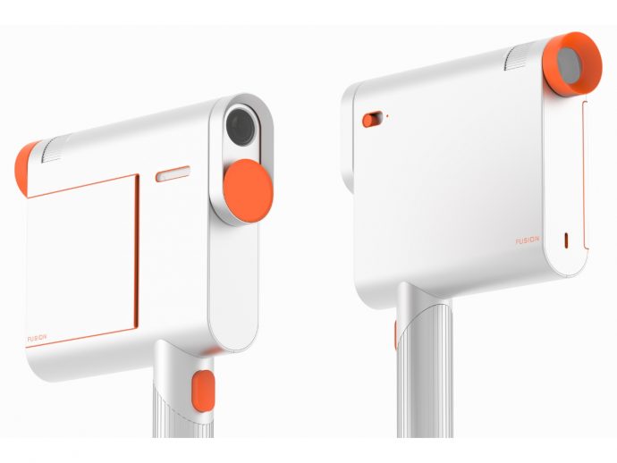 Super 8 camera concept brings retro-futuristic aesthetic
