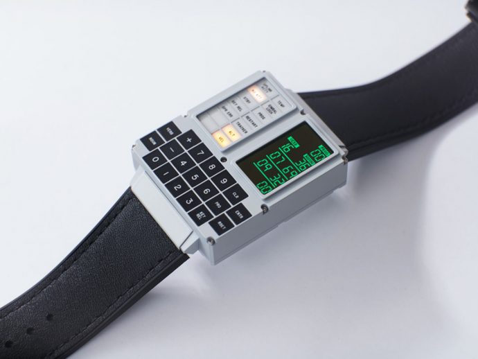This Apollo Moon Mission inspired calculator wristwatch is for every space enthusiast