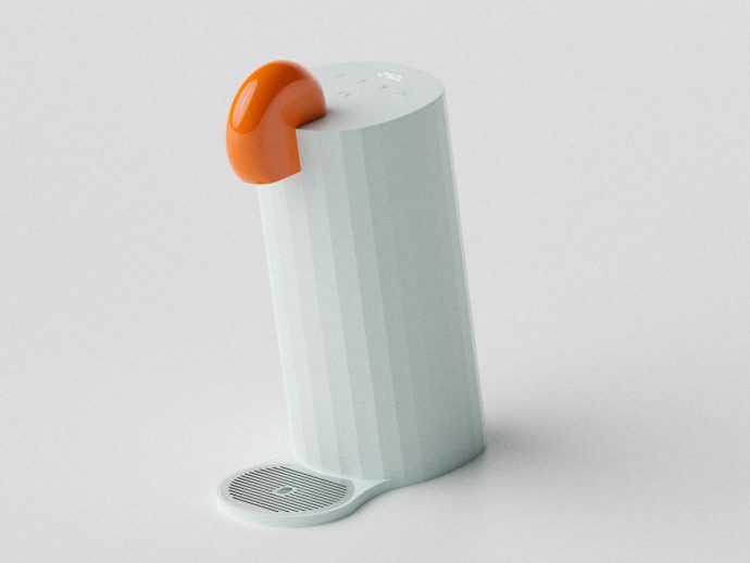 This Water Purifier’s Avant-Garde Design Evokes The Feeling Of A Sunset In Your Kitchen