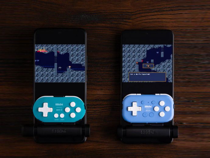 8BitDo Mobile Clip for compact gamepads hooks to your phone for retro gaming like never before