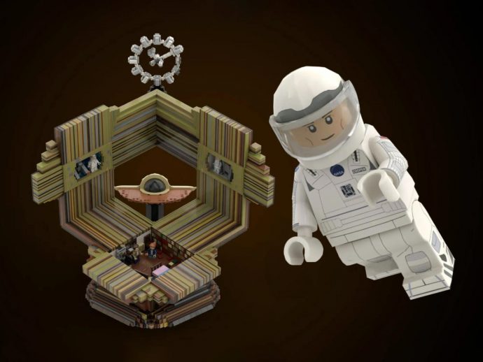 Interstellar’s Most Mind-Bending Tesseract Scene Gets Recreated Using 4,650 LEGO Bricks
