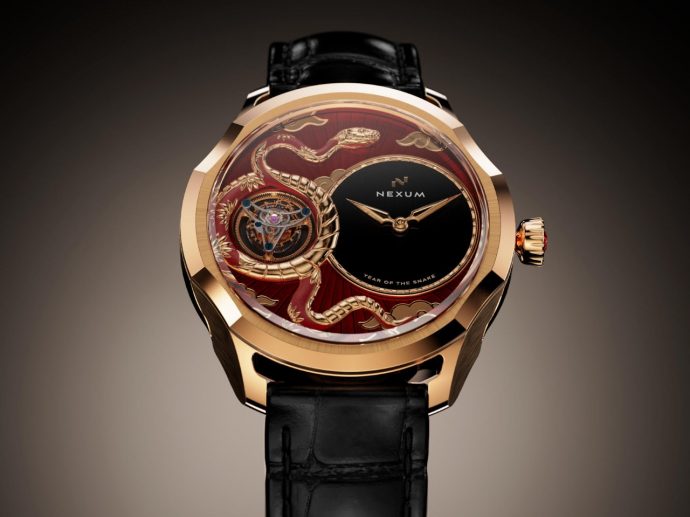 ‘Year Of The Snake’ Nexum Watch comes with a Gorgeous Serpent Wrapped Around Its Tourbillon