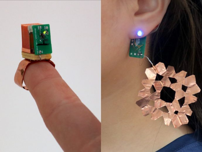 Battery-free wearable accessories could soon be powered through your skin