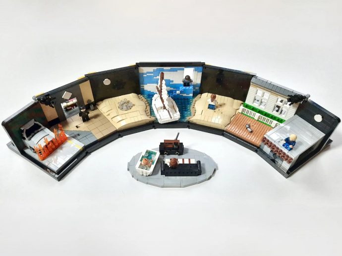 Iconic Movie ‘The Truman Show’ Gets Transformed Into an Incredibly Detailed LEGO Diorama