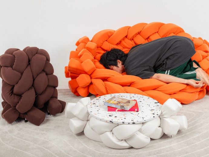 Innovative Braided Furniture Merges Craftsmanship and Modern Elegance