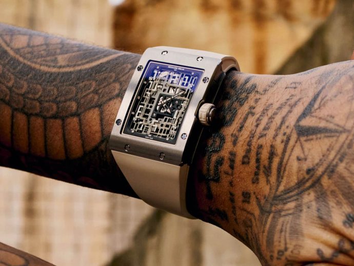 Richard Mille RM 16-02 Automatic Winding Extraflat is brutalist take on vibrant watchmaking