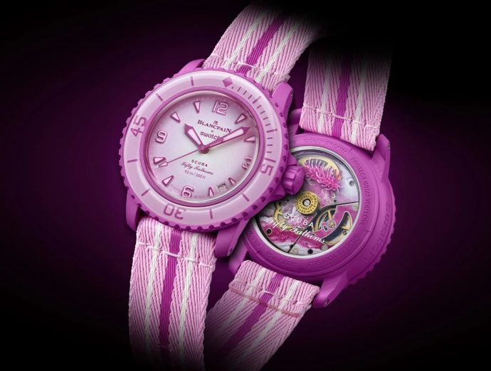 Swatch x Blancpain Scuba Fifty Fathoms Pink Ocean: A Bold Dive into Vibrant Design