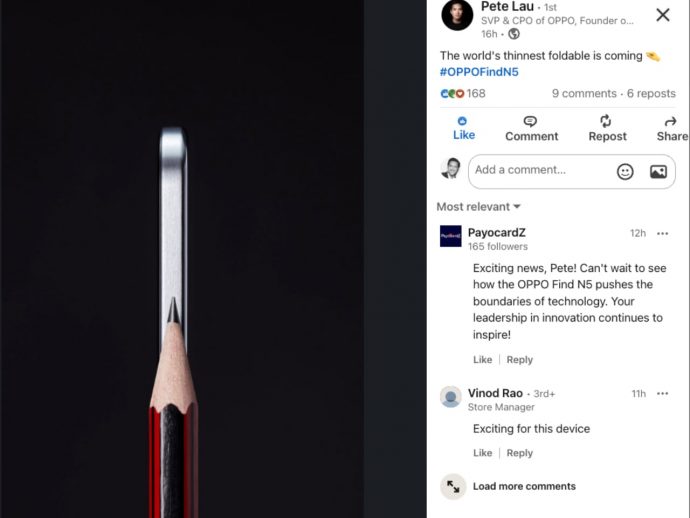 The Slim Revolution in Foldable Smartphones: Is the OPPO Find N5 Leading the Charge?